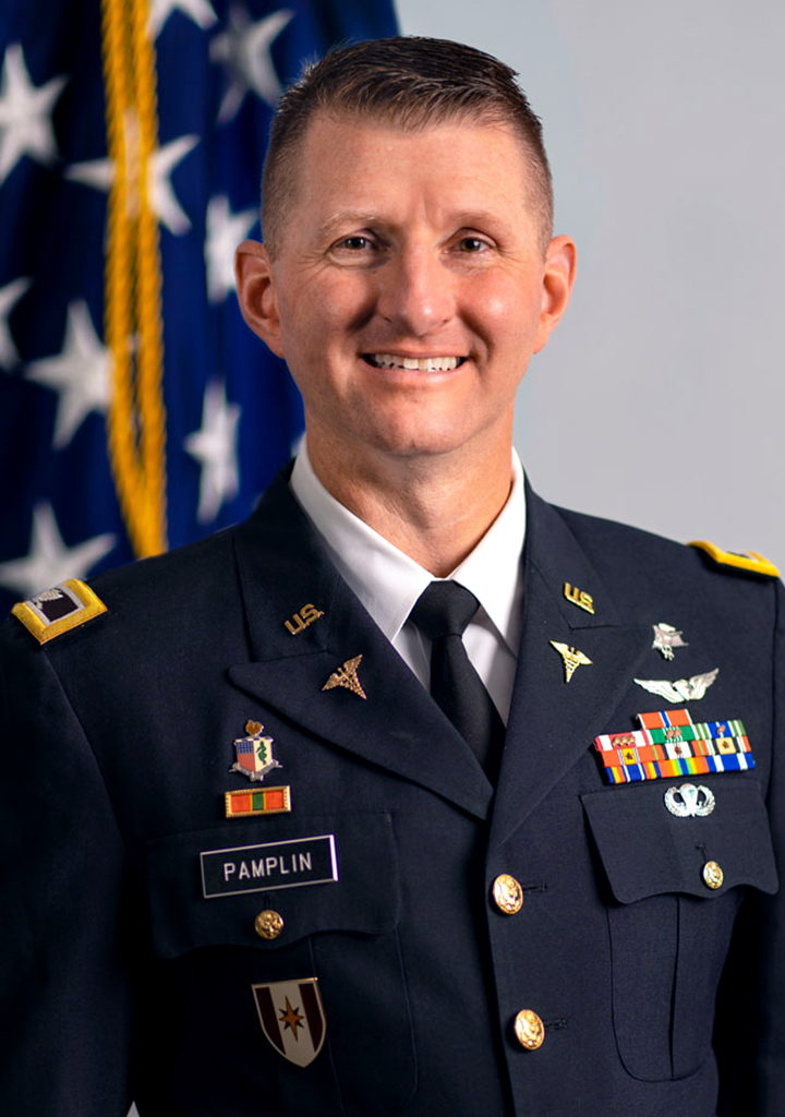 COL Jeremy C. Pamplin, TATRC Commander