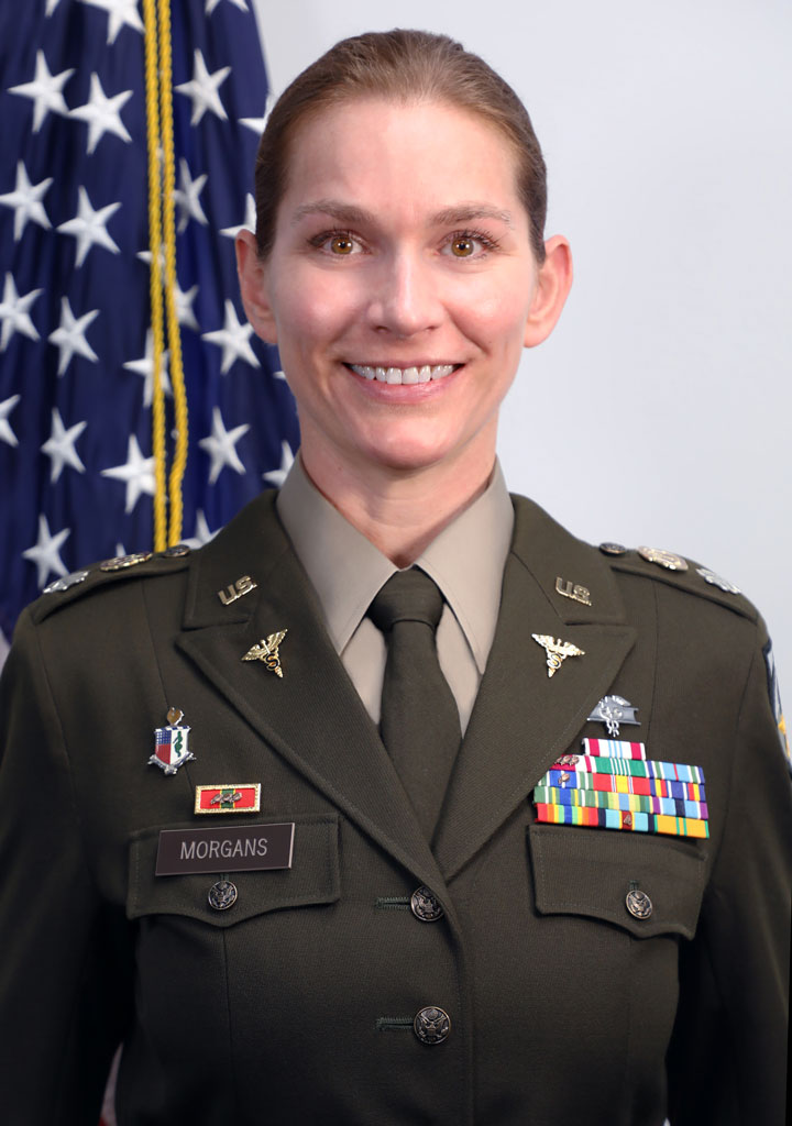Photo of LTC Rachel E Morgans, TATRC Deputy Commander 
