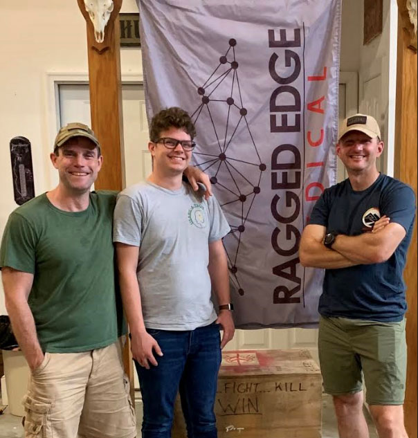 MP7 was supported by (left to right) TATRC Members Ron Yeaw, Jimmy Gaudaen, and Director COL Jeremy Pamplin, MD. COL Pamplin also assisted in the training and Telementoring modalities during the multi-day exercise.
