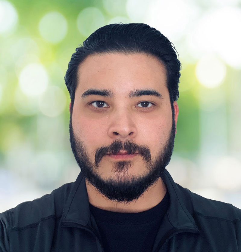Mr. Eric Briggs, Combat Medic for Modeling, Simulation, Informatics & Visualization Lab.