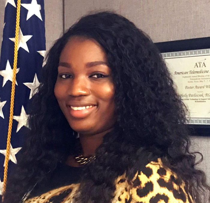 Ms. Tiffany Williamson who supports the entire Mobile Health Innovation Center down at Ft. Gordon!