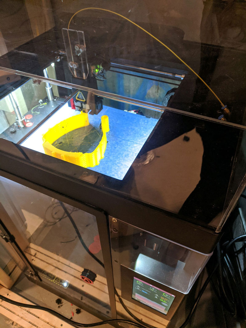 Thanks to collaboration between multiple volunteers with personal 3D printers, TATRC was able to help get the job done!