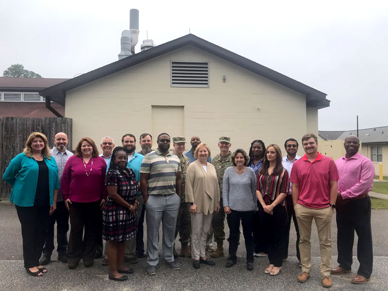 TATRC Fort Gordon Team with TATRC Leadership.