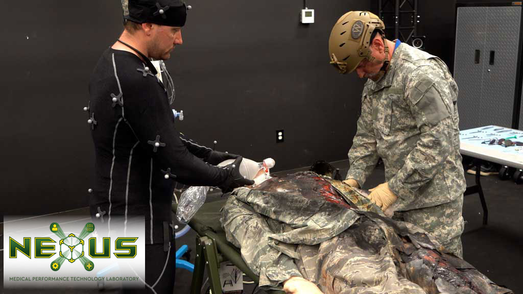 The NEXUS laboratory also incorporates the ability to record other physiological responses such as heart rate, blood pressure, respiratory response, and electrodermal activity (sweat production). 