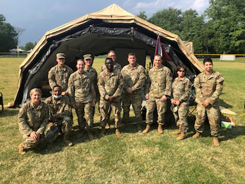 20 senior military opthalmologists and optometrists trained with the FOXTROT platform during the Ocular Trauma Course at USUHS this past May!