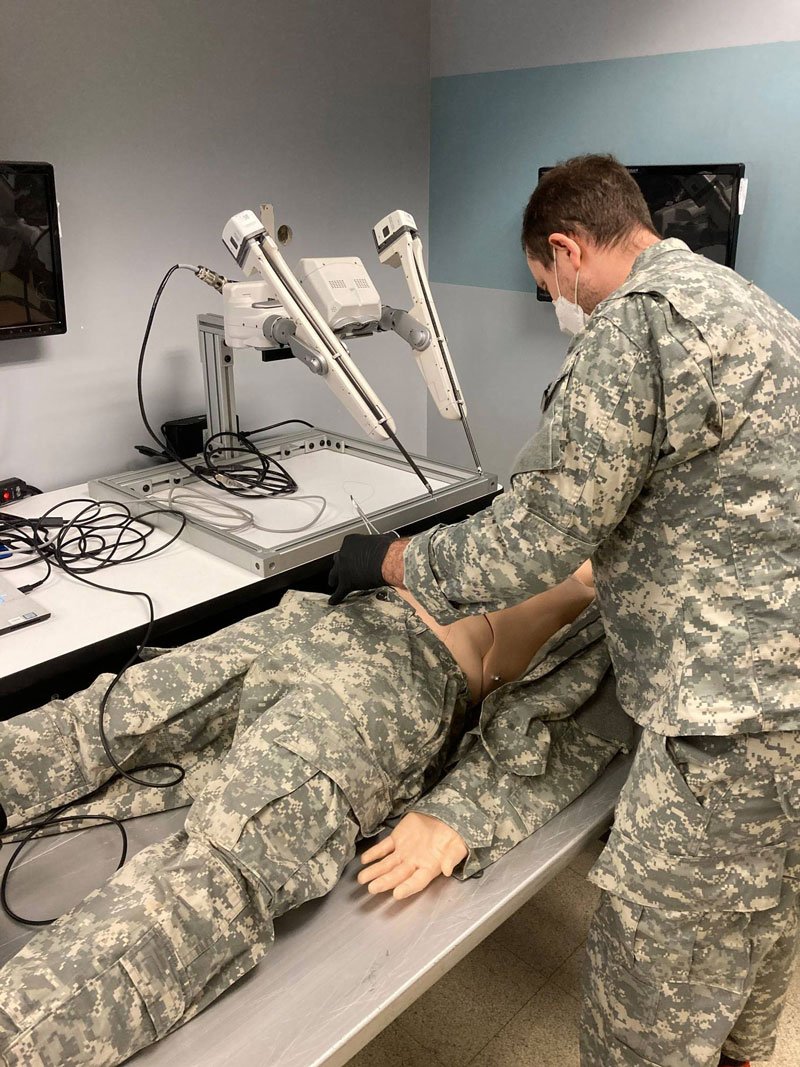 The goal of this inaugural symposium was to foster a community within the DoD with shared, common interests in advancing telesurgery 