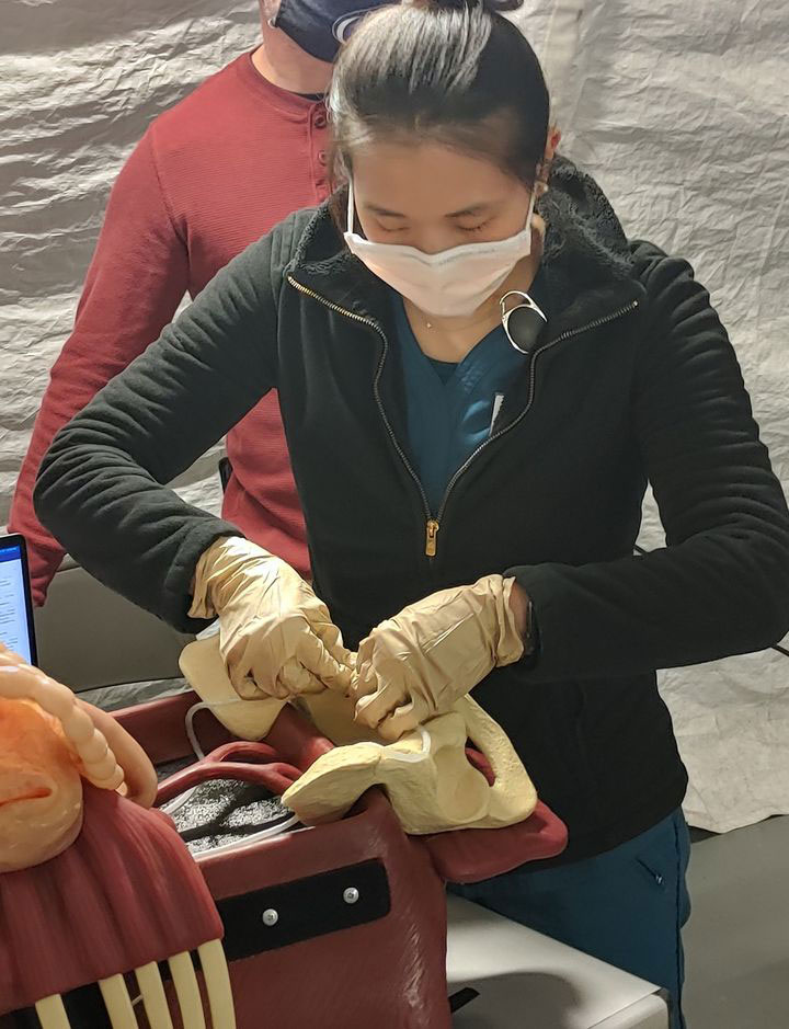 TATRC’s Research Nurse, Ms. Holly Ortman, from the Medical Modeling, Simulation, Informatics and Visualization (MMSIV) Division took part in this highly informative course and training event.