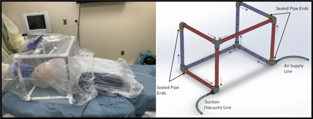 Figure 1: Original CAMIC Design - From EUA Documentation showing CAMIC prototype (left) and CAMIC Design Schematic (Right)
