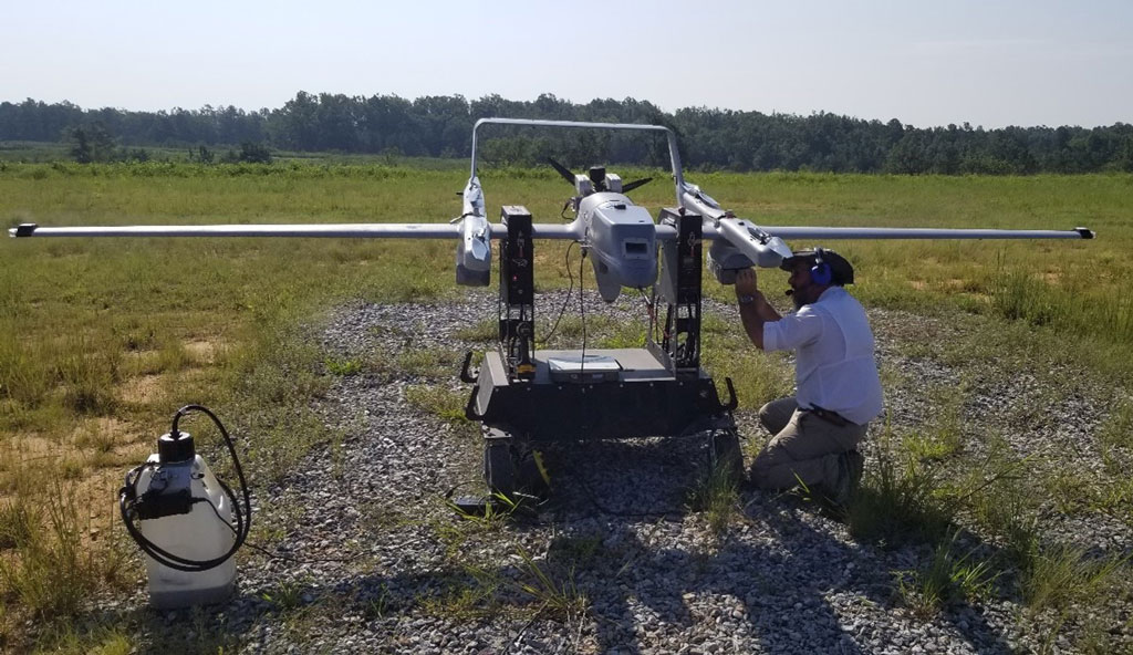 Final systems check before Project CRIMSON takes flight at MSSPIX '21.