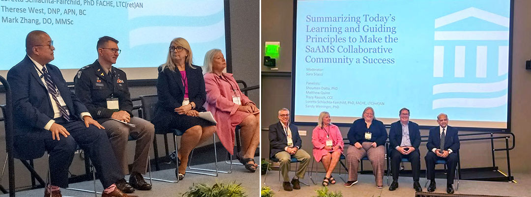 TATRC Commander, COL Jeremy Pamplin and Science Director, Matt Quinn served as panelists at the inaugural meeting of the Massachusetts General Hospital Center for Smart and Autonomous Medical Systems (SaAMS), part of the Medical Device Plug and Play Program (MDPnP).