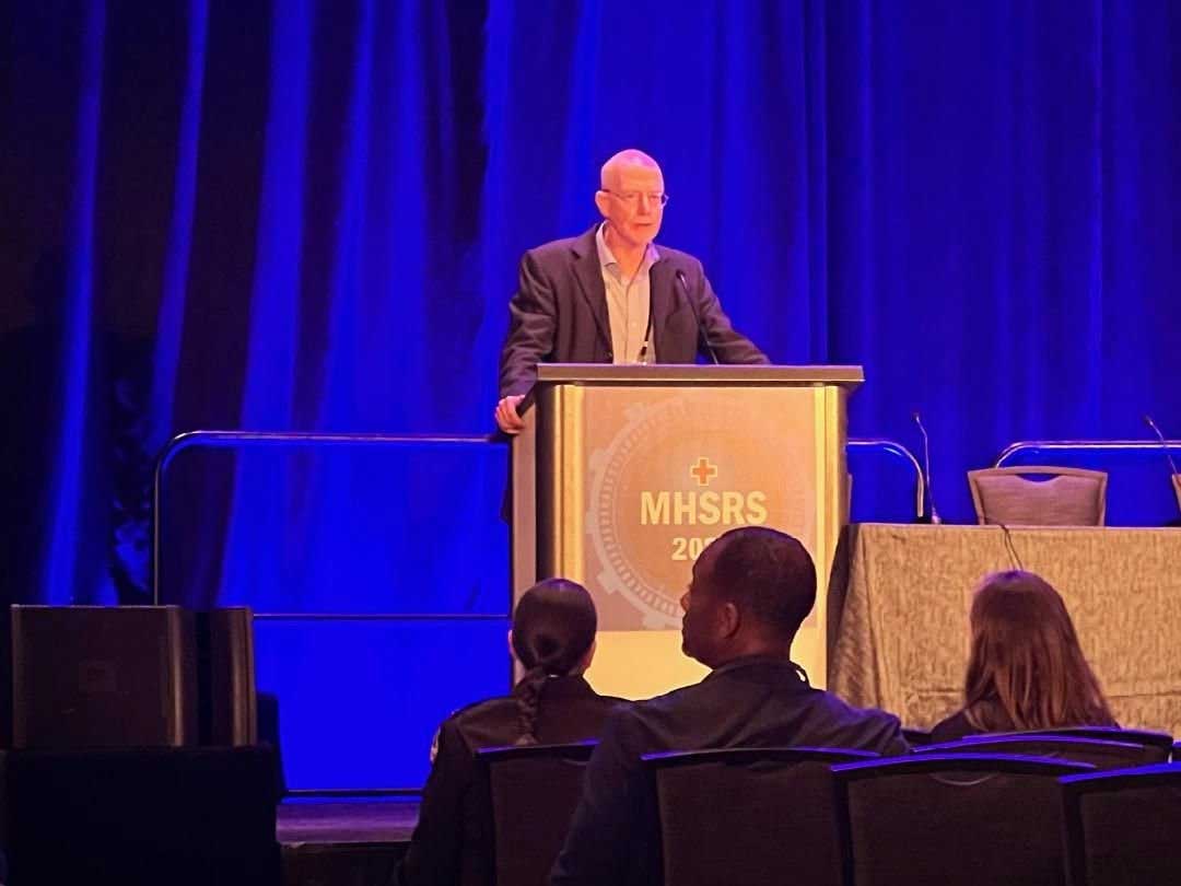 Photo of Dr. Reifman speaking at MHSRS