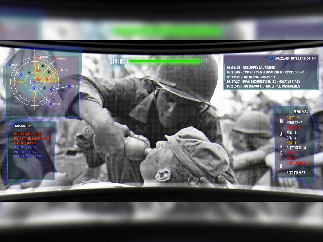 a photo of the slide from COL Pamplin's presentation