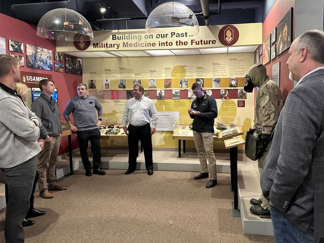 National Museum of Civil War Medicine hosted TATRC Leaderships and its Functional Area Science Leads